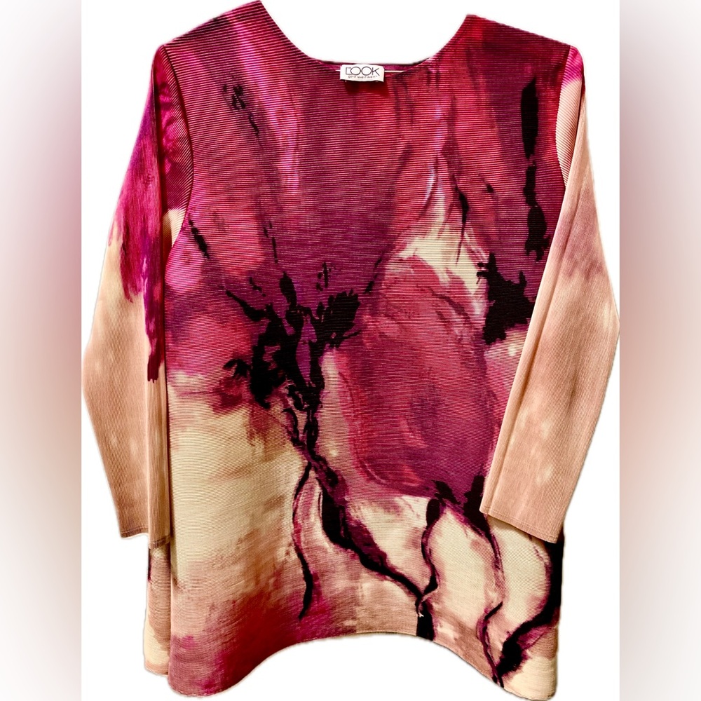 NWT~THE LOOK size large/ Exquisite, Intriguing Colors and luxury Design elements
